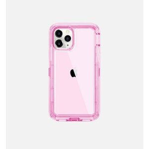 iPhone 15 Pro Clear Pink Case